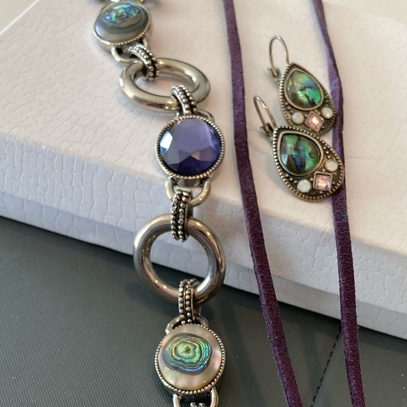 Lia Sophia 3 pc. Necklace, Bracelet & Earring Set - Picture 2 of 8